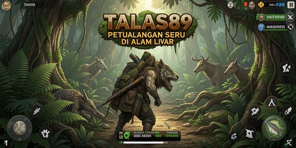 Screenshot utama TALAS89 menampilkan gameplay mengesankan dengan petualangan luar biasa.